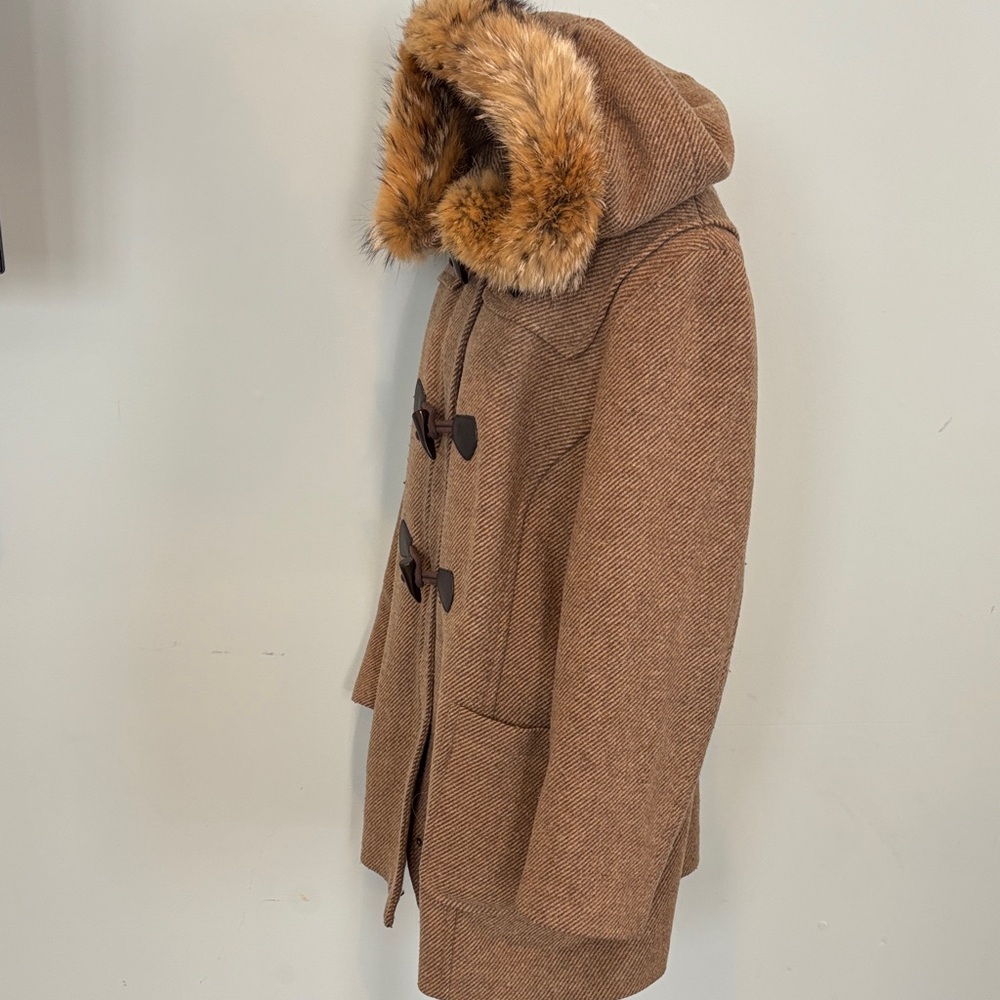 Authentic Pendleton Berkeley Tweed Toggle Coat 16… - image 6